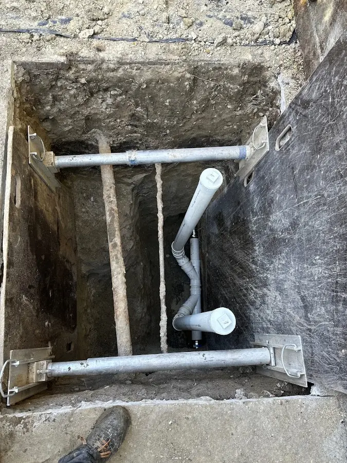 Experienced plumber completing Gas Line Repair work in Sanger